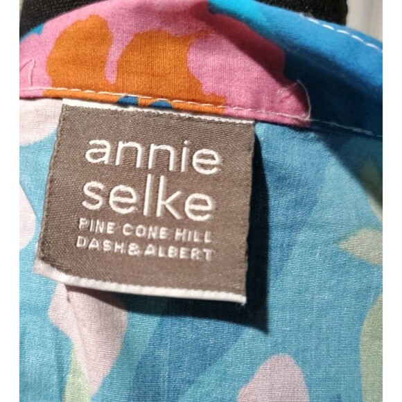 Annie Selke Pine Cone Hill Fantastic Floral Nightdress Dress Sz XL Boho Comfort - Picture 9 of 10